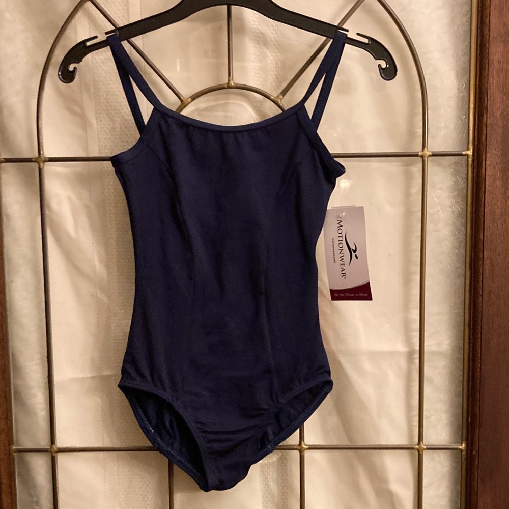 Motionwear Dark Blue Kids Leotard